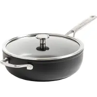 KitchenAid Poêle à Frire Forged Hardened Aluminium Skillet Black 28 Cm