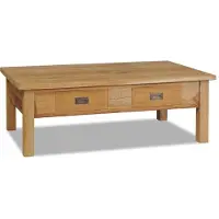 vidaXL Table basse en teck massif 100x60x35 cm