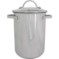 C&T Cocotte à Asperges en acier inoxydale, D16 cm, compatible induction