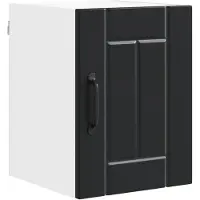 vidaXL Armoire murale LUCCA, noire, 30 x 31 x 40 cm, aggloméré