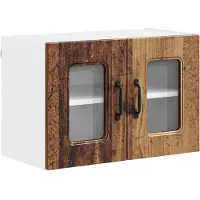 vidaXL Façade de lave-vaisselle Kalmar, bois vieilli, 60 x 31 x 40 cm