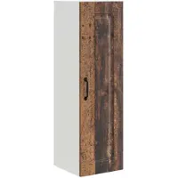 vidaXL Façade de lave-vaisselle Kalmar, bois vieilli, 30 x 31 x 100 cm