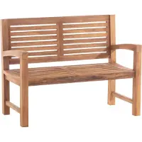 CLP Banc en teck Halden, disponible en différentes tailles. Taille 240 cm