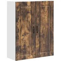 vidaXL Façade pour lave-vaisselle , finition chêne fumé Kalmar, dimensions 80 x 31 x 100 cm