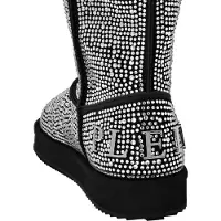Philipp Plein Boots noir / argent