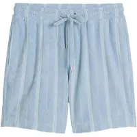 Marc o'polo Pantalon de pyjama ' Terry Towel ' bleu clair / blanc cassé