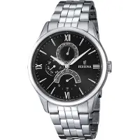 Festina Montre homme Retrograde analogique à quartz en acier inoxydable argenté UF16822/4
