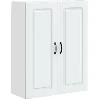 vidaXL Façade de lave-vaisselle Kalmar, blanche, 80 x 31 x 100 cm, aggloméré