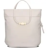 Zwei Sac bandoulière 'Perla' beige clair