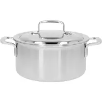 Demeyere 5-PLUS 40851-106-0 Kochtopf 3 l Rund Silber