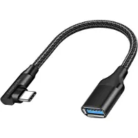 Logilink CU0100 Câble adaptateur USB 3.2 Gen2, USB-C - USB-A, 0.2m