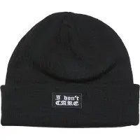 Mister tee Bonnet 'I Don´t Care' noir / blanc
