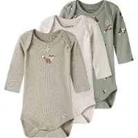 Name it Barboteuse / body crème / marron / taupe / jade