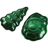 Berlinger Haus lot de 2 moules a biscuits de Noël Emerald BH6949