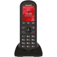 Maxcom MM39D, Classic, Carte SIM unique, 5.08 cm (2"), 176 x 220 px, 1000 mAh, Noir