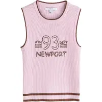 Next Tops en tricot marron / rose