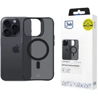 3mk Protection Iphone 15 Pro Smoke Magcase Phone Case Gris