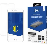 3MK hybrid glass Flexible 2.5D for iPhone 8 (1 pcs, Apple iPhone 8), Téléphone portable : film de protection, Transparent