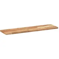 vidaXL Étagère flottante 80x20x2 cm acacia massif finition à l'huile