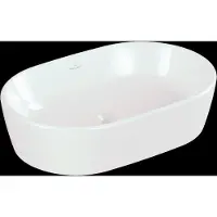 Villeroy & Boch Vasque à poser V&B ARCHITECTURA 600x400mm, sans cuvette, ov we C+ (40 cm, 60 cm)