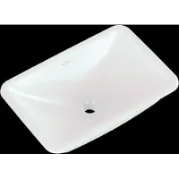 Villeroy & Boch V&B lavabo à encastrer LOOP & FRIENDS sans vidage, rectangulaire 540x340mm blanc (340 mm, 540 mm)