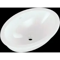 Villeroy & Boch V&B lavabo à encastrer LOOP & FRIENDS avec PL, ov 570x380mm we C+ (380 mm, 560 mm)