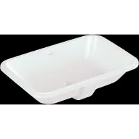 Villeroy & Boch V&B lavabo à encastrer ARCHITECTURA 560x360mm sans vidage rectangulaire blanc (360 mm, 560 mm)