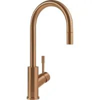Villeroy & Boch Robinet de cuisine Umbrella Flex, en acier inoxydable