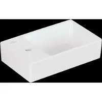 Villeroy & Boch V&B lave-mains AVENTO 360x220mm Be re HL li o ÜL Sto wh C+ (220 mm, 360 mm)