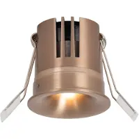 Lucide Projecteur encastré Snax champagne Ø 6cm