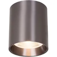 Lucide Emplacement monté en surface Straxx gris Ø 8cm