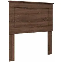 vidaXL Tête de lit aspect chêne brun 100 cm Matériau dérivé du bois