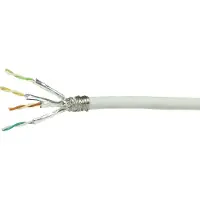 Logilink CPV0053 Netzwerk Verlegekabel S/FTP Cat.7, weiß, 50m