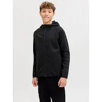 Jack & Jones Junior Veste de survêtement noir