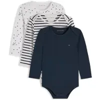 Tommy Hilfiger Barboteuse / body 'Essential' bleu marine / blanc