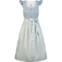 Spieth & Wensky Dirndl 'Hadi' bleu clair