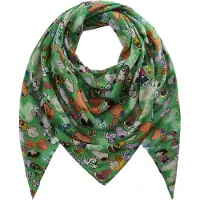 Codello Foulard 'PEANUTS' vert / mélange de couleurs