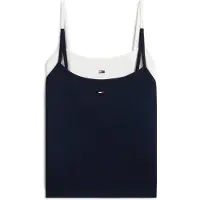 Tommy Hilfiger Haut 'ESSENTIAL' bleu marine / blanc