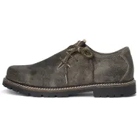 Spieth & Wensky Chassure folklorique 'Düsseldorf' marron / gris