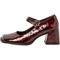 Art pour femme. 117041267003_008 Chaussures en cuir 1704 Verona burgundy (39), 5 à 8 cm, Boucle, Casuel, Classique, Bordeaux