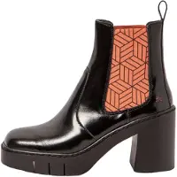Art pour femme. 1198311EU003_0MU Bottines en cuir 1983 Berna burgundy (40), Noir, 8 à 10 cm, Aucun, Casuel