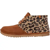 El naturalista pour femme. 25374P1F0005_ESP Bottines en cuir N5374P Brown Tribe (36), Marron, Plat, Lacets, Casuel, Imprimé animal