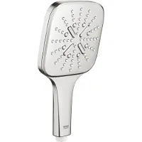 GROHE Rainshower SmartActive Cube - Pomme de douche 130 9,5 l/min, 3 jets, supersteel 26582DC0