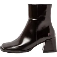 Art pour femme. 117061101003_001 Bottines en cuir 1706 Verona noir (38), 5 à 8 cm, Fermeture éclair, Casuel