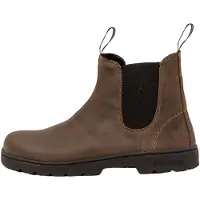 El naturalista unisex. 252621122005_0G3 Bottines en cuir N5262 Nomada marron foncé (42), Plat, Casuel