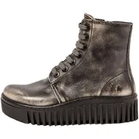 Art pour femme. 1151713EH003_001 Bottines en cuir 1517 Brighton gris (36), 3 à 5 cm, Fermeture éclair, Casuel
