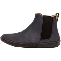 El naturalista pour femme. 253102CZ0005_0B0 Bottines en cuir N5310 navy (36), Plat, Aucun, Casuel, Marine