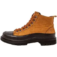 Art unisex. 1189511SH003_023 Bottines 1895 Birmingham marron (44), Tissu, Plat, Lacets, Casuel