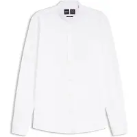 BOSS Chemise Slim Fit en jersey stretch performant