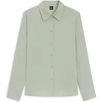 BOSS Chemisier Regular en soie stretch